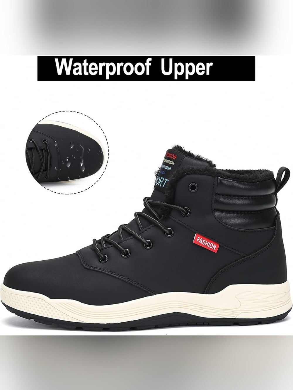 AFT Affinest Men's Snow Boot Waterproof Outdoor Hiking Shoes Ankle Sneakers